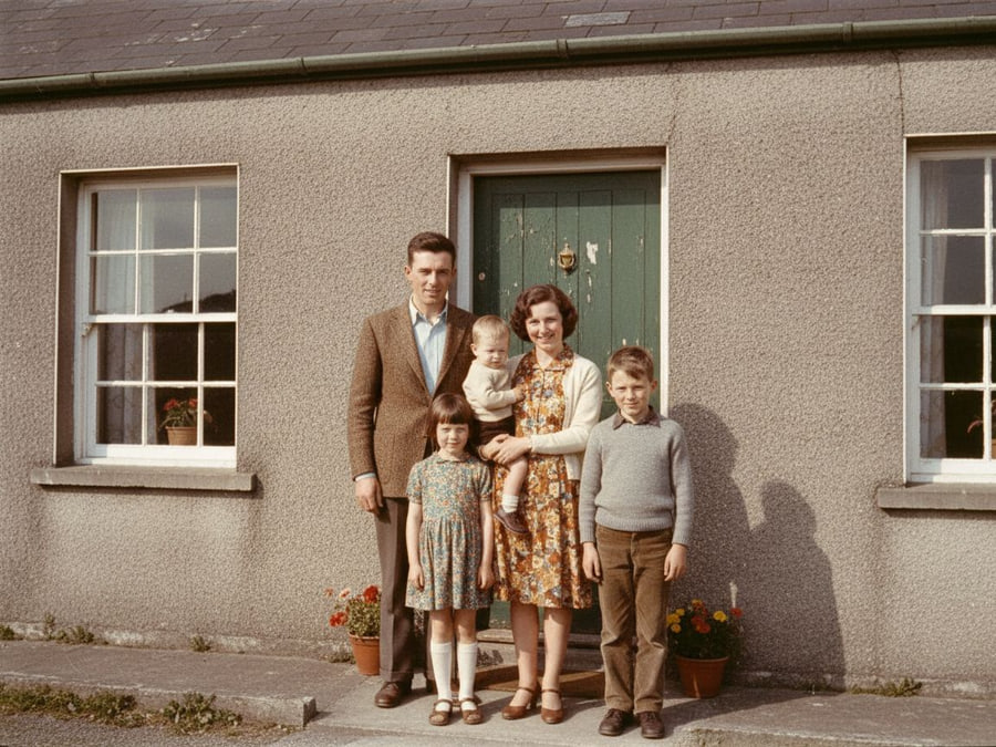 1970 &ndash; The house on the Gort road